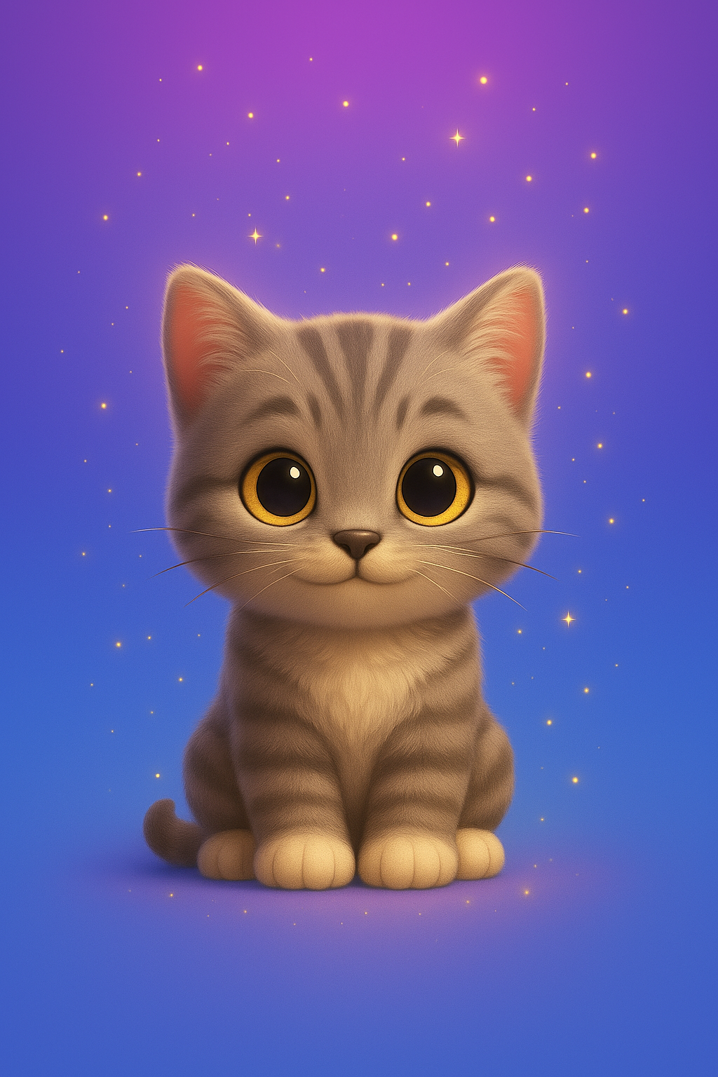 Rock N Roll — your AI companion cat